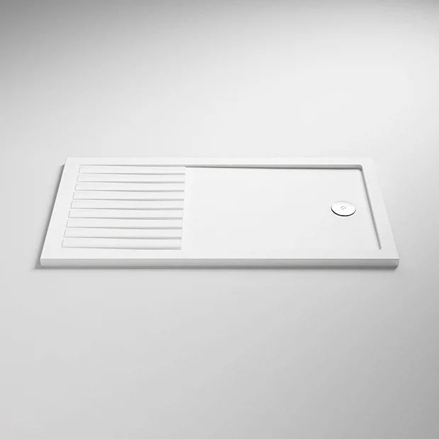 Arezzo 1600 X 800 Wet Room (incl. 900mm Square Matt Black Framed Screen + White Tray) 3 Arezzo 1600 X 800 Wet Room (incl. 900mm Square Matt Black Framed Screen + White Tray)