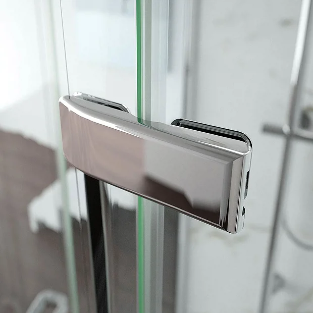 Merlyn 8 Series Frameless Hinge & Inline Shower Door 6 Merlyn 8 Series Frameless Hinge & Inline Shower Door - Image 4