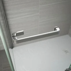 Merlyn 8 Series Frameless Hinge & Inline Shower Door
