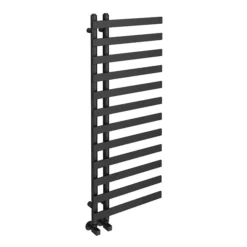Arezzo Anthracite 1200 X 500mm 12 Bars Designer Heated Towel Rail 8 Arezzo Anthracite 1200 X 500mm 12 Bars Designer Heated Towel Rail -Bathroom Products Store a12x500b12af detail1