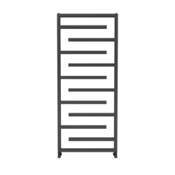 Arezzo Anthracite 1380 X 600mm Designer Towel Rail -Bathroom Products Store a138x600esaf d2