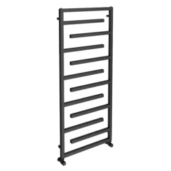 Arezzo Anthracite 1380 X 600mm Designer Towel Rail -Bathroom Products Store a138x600esaf detail1