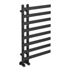 Arezzo Anthracite 800 X 500mm 8 Bars Designer Heated Towel Rail 8 Arezzo Anthracite 800 X 500mm 8 Bars Designer Heated Towel Rail -Bathroom Products Store a8x500b8af detail1