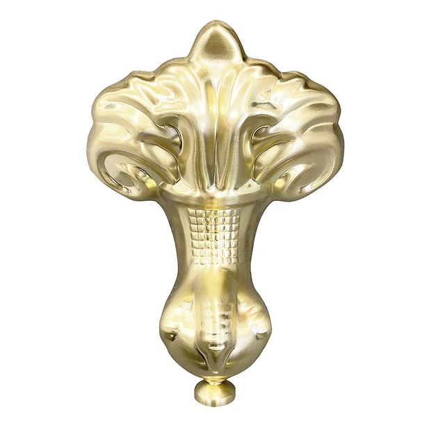 Admiral 1685 Back To Wall Roll Top Bath + Brushed Brass Leg Set 3 Admiral 1685 Back To Wall Roll Top Bath + Brushed Brass Leg Set