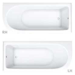 Appleby 1700 Roll Top Shower Bath + Antique Brass Leg Set