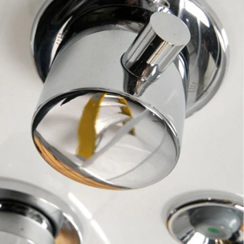 AquaLusso - Alto 80 - 800 X 800mm Quadrant Steam Shower - Polar White 5 AquaLusso - Alto 80 - 800 X 800mm Quadrant Steam Shower - Polar White - Image 3