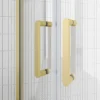 Toreno Brushed Brass 800 X 800mm Quadrant Shower Enclosure Without Tray -Bathroom Products Store bb8q2d d4