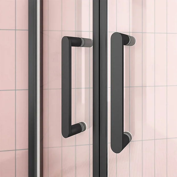 Toreno Matt Black 1200 X 800mm Offset Quadrant Shower Enclosure 5 Toreno Matt Black 1200 X 800mm Offset Quadrant Shower Enclosure - Image 3