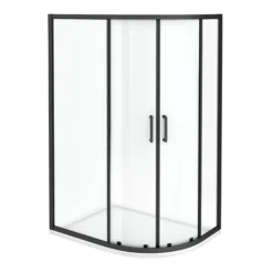 Toreno Matt Black 1200 X 800mm Offset Quadrant Shower Enclosure 9 Toreno Matt Black 1200 X 800mm Offset Quadrant Shower Enclosure -Bathroom Products Store blk128q2d d5