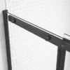 Merlyn Black Sliding Shower Door -Bathroom Products Store blkfsl1200h d2