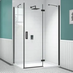 Merlyn Black Hinge & Inline Shower Door 10 Merlyn Black Hinge & Inline Shower Door -Bathroom Products Store blkh900rec d2