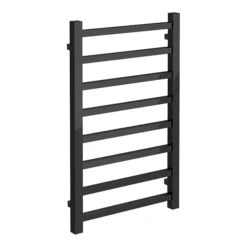 Brooklyn Square 800 X 500mm Black Nickel Heated Towel Rail