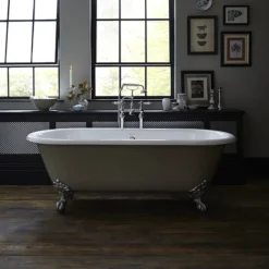 Heritage Buckingham Roll Top Cast Iron Bath (1700x770mm) With Feet -Bathroom Products Store brt80 d1