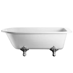 Burlington Blenheim Single Ended 1700 X 750mm Freestanding Bath + Legs -Bathroom Products Store burlingtonblenheimsingleended1700mmfreestandingbathwithlegsdetail1