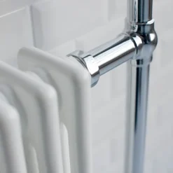 Burlington Full Trafalgar Traditional Radiator (inc. Valves + Electric Heating Kit)