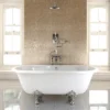 Burlington Windsor Double Ended 1700mm Freestanding Bath + Legs -Bathroom Products Store burwdsr1700de d6