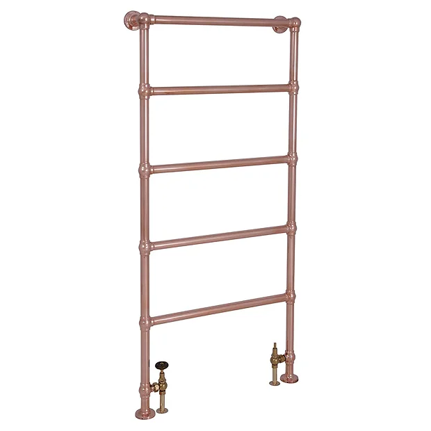 Castleford Traditional Copper 1550 X 626mm Steel Towel Rail 4 Castleford Traditional Copper 1550 X 626mm Steel Towel Rail - Image 2