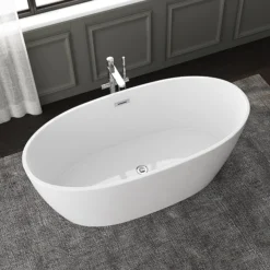 Catania 1500 X 720 Double Ended Bath With Chrome Waste 7 Catania 1500 X 720 Double Ended Bath With Chrome Waste -Bathroom Products Store cfb15c d1