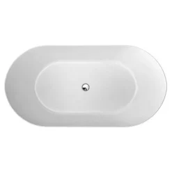 Clearwater Formoso ClearStone Gloss White Bath -Bathroom Products Store clearwaterformosoclearstonebathd2