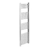 Diamond Heated Towel Rail - 400mm X 1600mm - Chrome - Straight -Bathroom Products Store col007 detail1