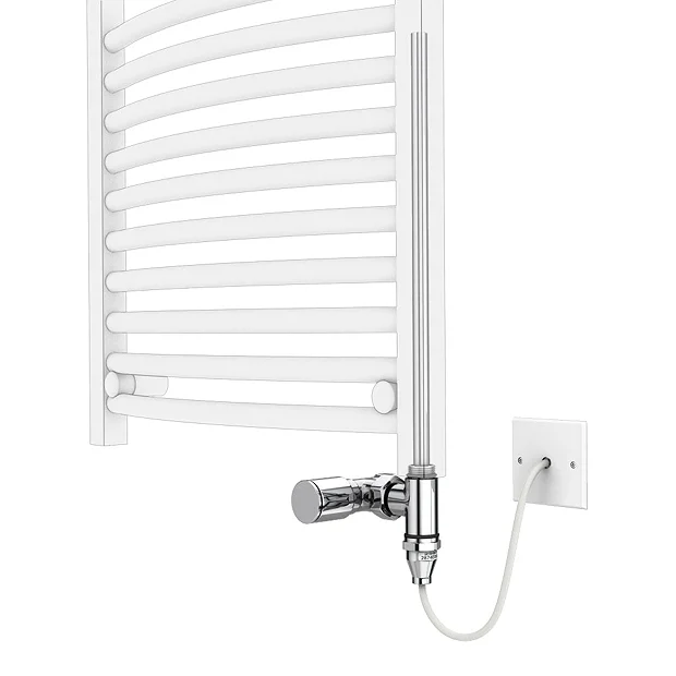 Diamond 500 X 1200mm Straight Heated Towel Rail (incl. Valves + Electric Heating Kit) 5 Diamond 500 X 1200mm Straight Heated Towel Rail (incl. Valves + Electric Heating Kit) - Image 3