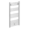 Diamond Heated Towel Rail - W500 X H1000mm - Chrome - Straight -Bathroom Products Store col015 l2