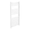 Diamond Heated Towel Rail - W500 X H1200mm - White - Straight 1 Diamond Heated Towel Rail - W500 X H1200mm - White - Straight -Bathroom Products Store col031 detail1