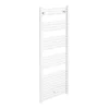Diamond Heated Towel Rail - W600 X H1600mm - White - Straight 2 Diamond Heated Towel Rail - W600 X H1600mm - White - Straight -Bathroom Products Store col038 n d1