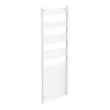 Diamond Curved Heated Towel Rail - W600 X H1800mm - White -Bathroom Products Store col056 n d1