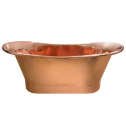 Trafalgar Copper 1700 X 710mm Double Ended Slipper Roll Top Bath Tub -Bathroom Products Store copd117d1
