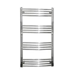 Reina Capo H800 X W400mm Chrome Curved Electric Towel Rail