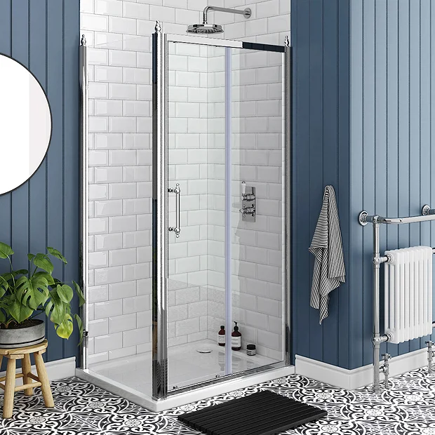Chatsworth Traditional 1000 X 900mm Sliding Door Shower Enclosure + Tray 4 Chatsworth Traditional 1000 X 900mm Sliding Door Shower Enclosure + Tray - Image 2