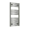 Reina Diva H1000 X W600mm Chrome Curved Electric Towel Rail - ON/OFF Element -Bathroom Products Store dcc10x6 n l