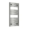 Reina Diva H1600 X W600mm Chrome Curved Electric Towel Rail - ON/OFF Element -Bathroom Products Store dcc16x6nl