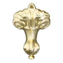 Appleby 1550 Roll Top Shower Bath + Brushed Brass Leg Set