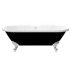 Duke Black 1695 Double Ended Roll Top Bath W. Ball + Claw Leg Set 10 Duke Black 1695 Double Ended Roll Top Bath W. Ball + Claw Leg Set -Bathroom Products Store dukeblack1695doubleendedrolltopbathd1