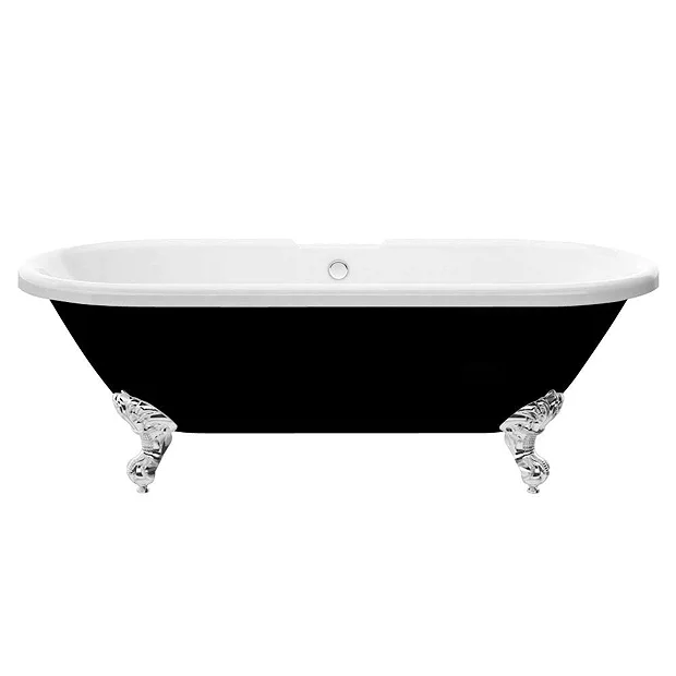 Duke Black 1695 Double Ended Roll Top Bath W. Ball + Claw Leg Set 5 Duke Black 1695 Double Ended Roll Top Bath W. Ball + Claw Leg Set - Image 3