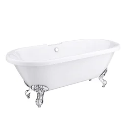 Duke 1795 Traditional Roll Top Bath 9 Duke 1795 Traditional Roll Top Bath -Bathroom Products Store duketraditionalrolltopbath1795mmballclawfeetnd3