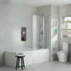 Ideal Standard Connect Air 1700mm P-Shaped Shower Bath -Bathroom Products Store e108301 d2