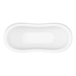 Earl 1750 Double Ended Roll Top Slipper Bath + Brushed Brass Leg Set 13 Earl 1750 Double Ended Roll Top Slipper Bath + Brushed Brass Leg Set -Bathroom Products Store earl1750bb d3