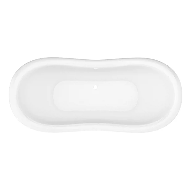 Earl 1750 Double Ended Roll Top Slipper Bath + Brushed Brass Leg Set 8 Earl 1750 Double Ended Roll Top Slipper Bath + Brushed Brass Leg Set - Image 6