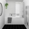 Nuie Square Hinged Barmby Shower Bath -Bathroom Products Store erssqbarmby d4