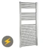 Reina Diva H1200 X W450mm Chrome Flat Electric Towel Rail 1 Reina Diva H1200 X W450mm Chrome Flat Electric Towel Rail -Bathroom Products Store es306cf l 2
