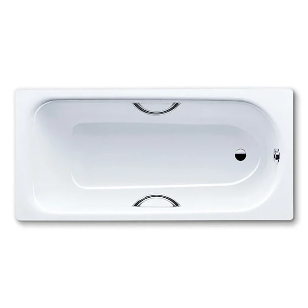 Kaldewei Eurowa 1700 X 700mm Steel Enamel Bath With Twin Grip Handles 4 Kaldewei Eurowa 1700 X 700mm Steel Enamel Bath With Twin Grip Handles - Image 2
