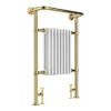 JTP Grosvenor Antique Brass 963 X 673mm Traditional Heated Towel Radiator -Bathroom Products Store gro963g l