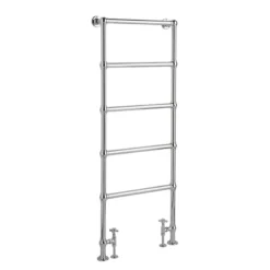 Hudson Reed Countess Floor Mounted Towel Rail 1550 X 600mm - Chrome