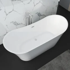 Jardine 1700 X 780 Modern Double Ended Slipper Bath -Bathroom Products Store jfb952c d1