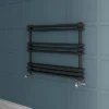 Keswick 800 X 612 Cast Iron Style Traditional Anthracite Towel Rail -Bathroom Products Store kesant68 nd1