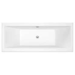 Keswick Blue 1700 X 700 Double Ended Bath Inc. Front + End Panels -Bathroom Products Store kesblude17 d1