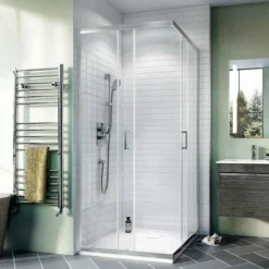 Crosswater Kai 6 Corner Entry Shower Enclosure -Bathroom Products Store klcesc0760 d1